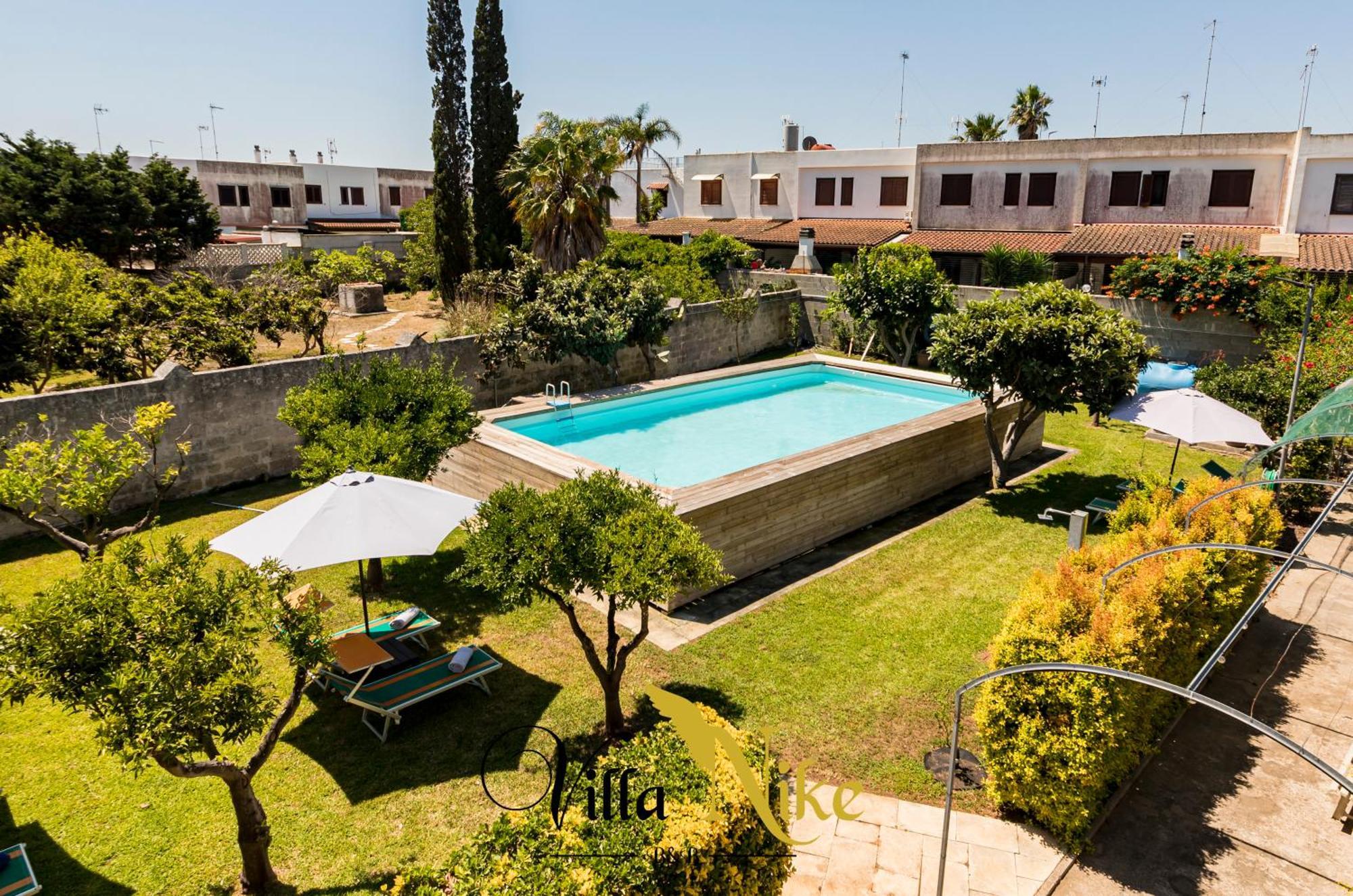 Villa Nike San Foca Buitenkant foto